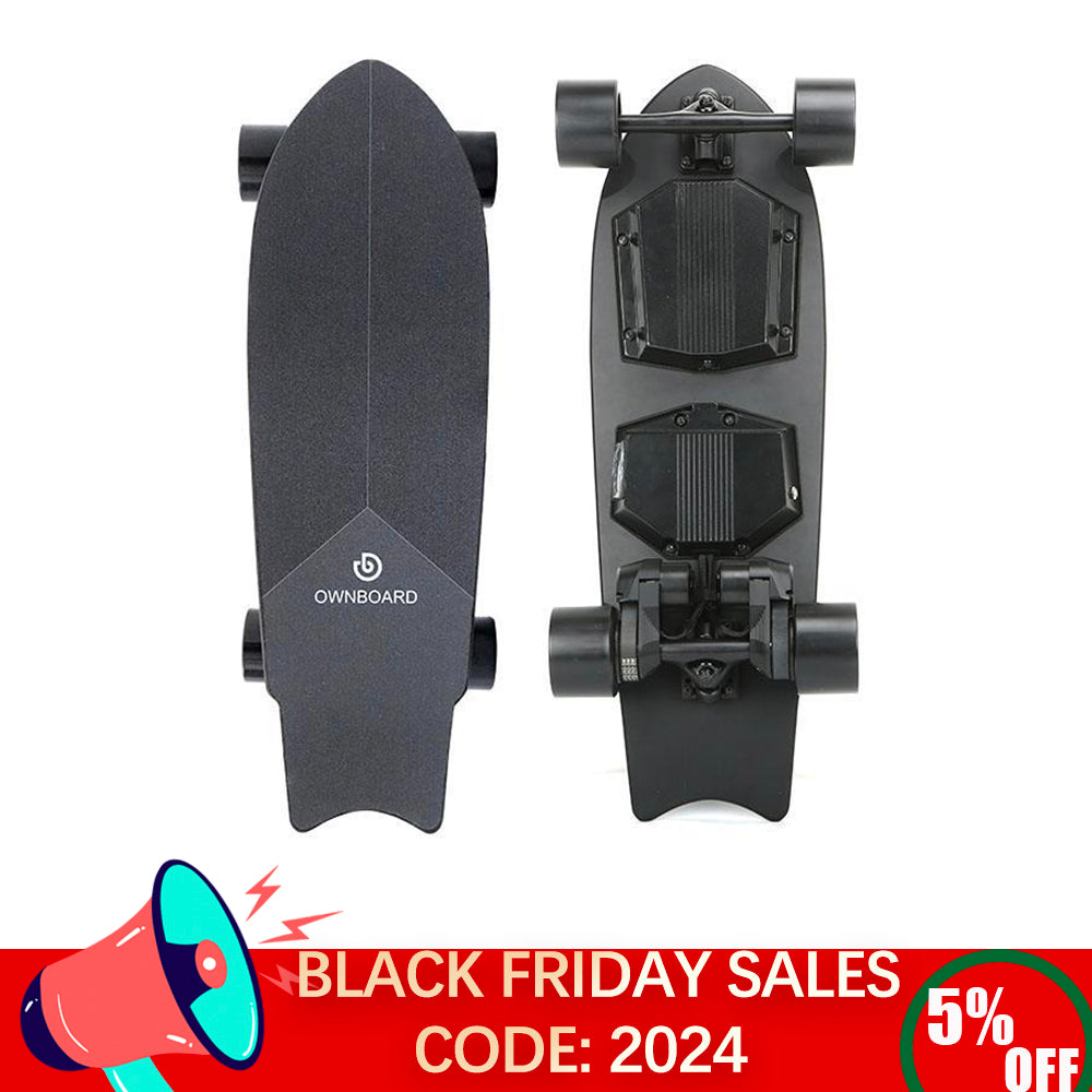 Ownboard M1 (30") Electric Skateboard | Dual Belt Motor