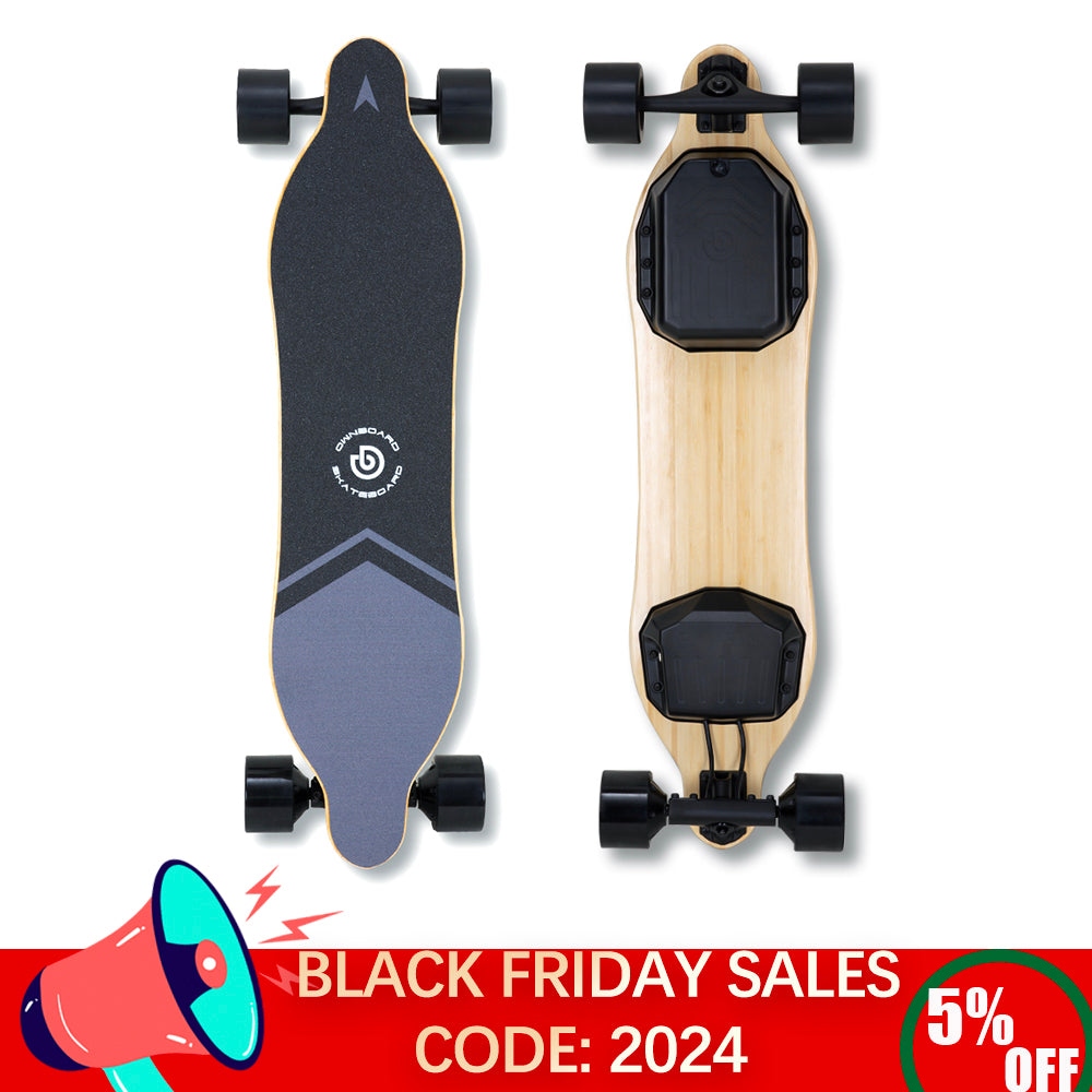 Ownboard W1S (38”) - Electric Skateboard｜Dual Hub Motor | Best for Beginner