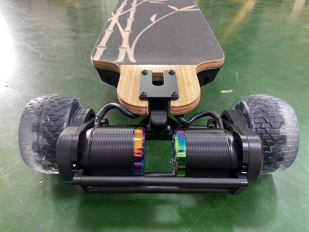 Ownboard Bamboo ZEUS Pro - All Terrain Electric Skateboard with Dual ...